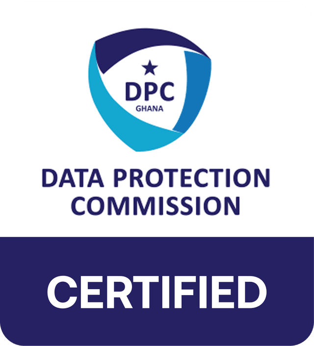 Ghana Data Protection Commission Certification Badge