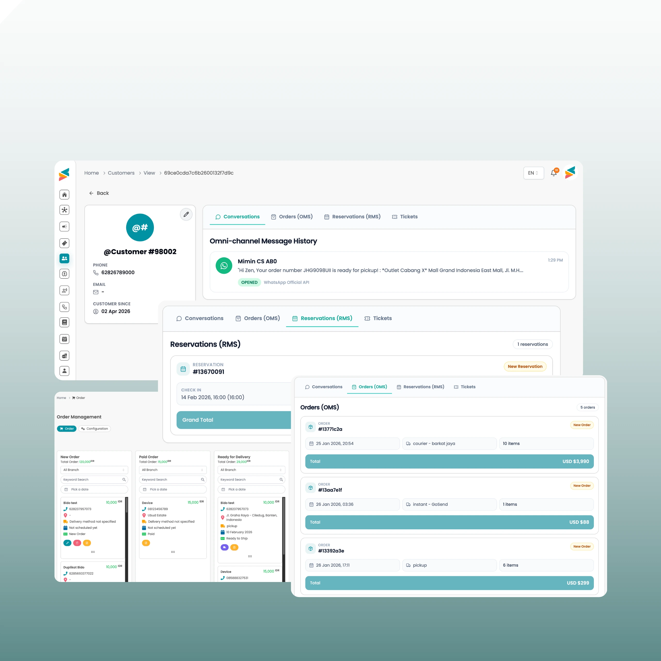 Backend Management System